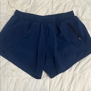 Navy Blue Athletic Shorts